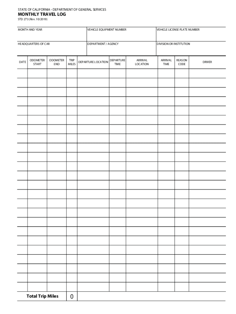 Std 273 - Fill and Sign Printable Template OnlineUS Legal Preview on Page 1