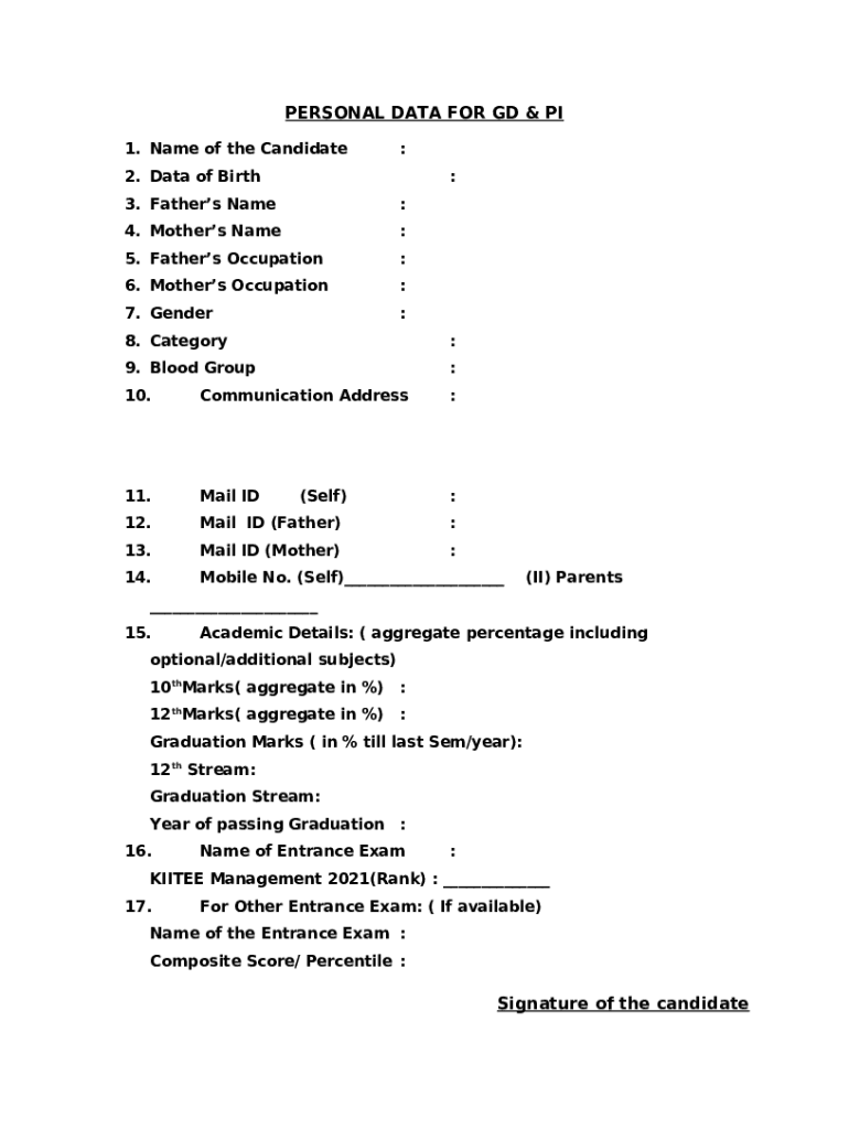 Form preview