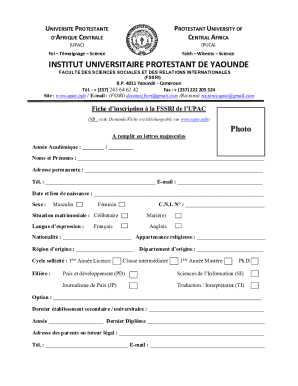 Protestant University of Central Africa - University in Yaund