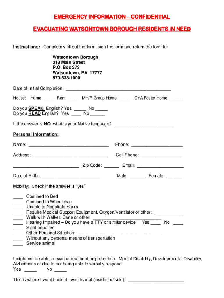 Form preview