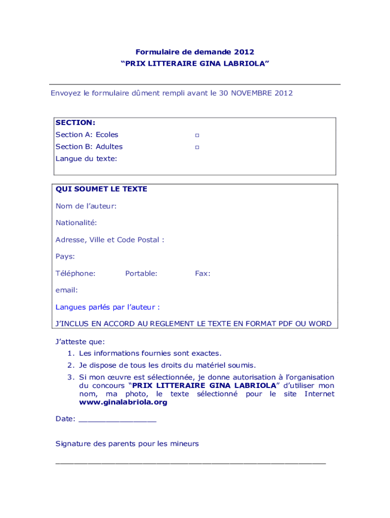 Form preview