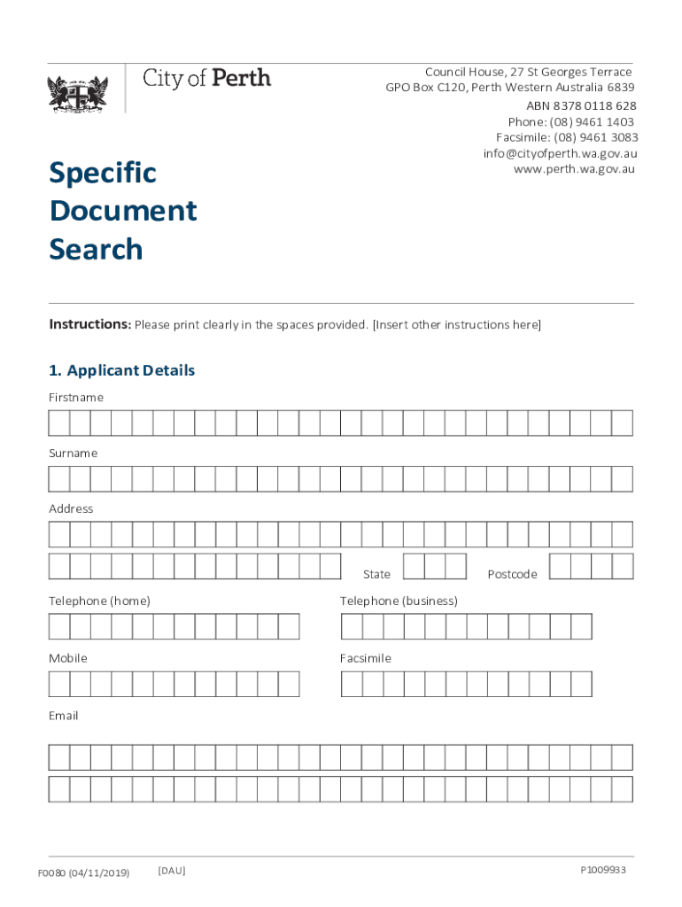 Form preview