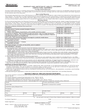 Fillable Online Warranties and Limitation of Liability Sample Clauses ...