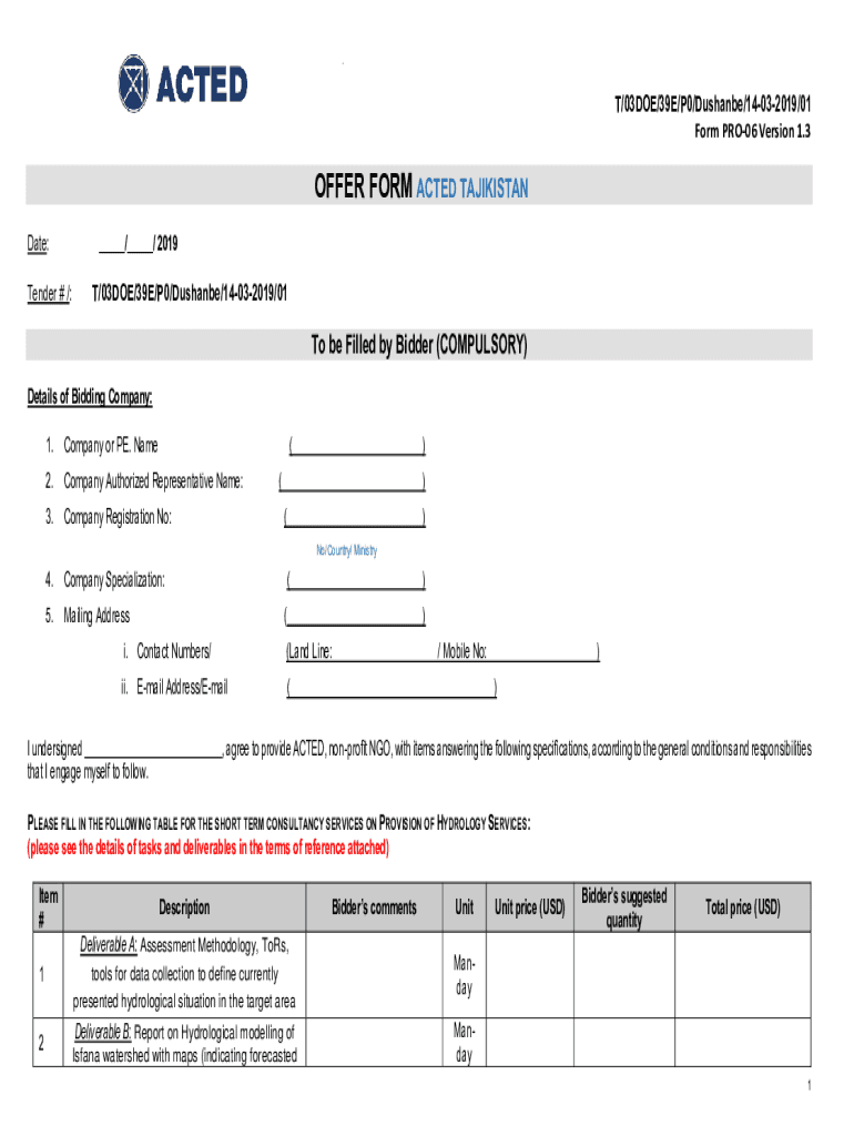 Form preview