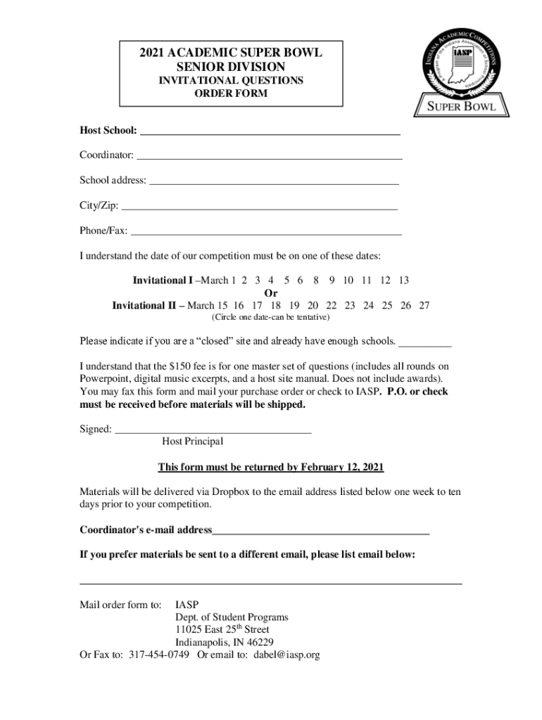 Fillable Online Indiana Academic Standards and the Future Problem ...