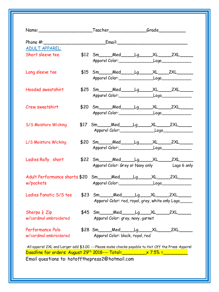 Form preview