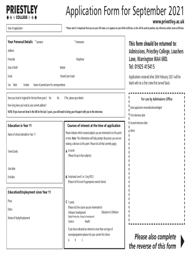 Form preview