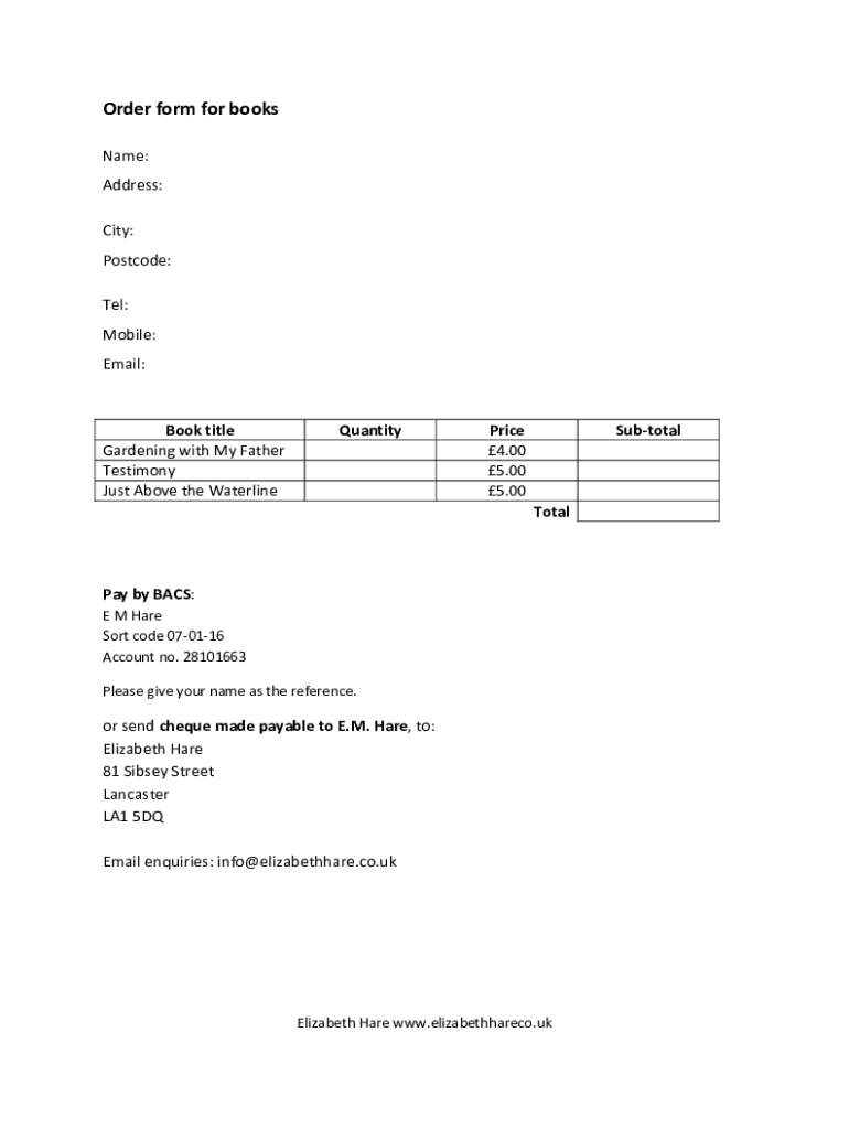 Form preview
