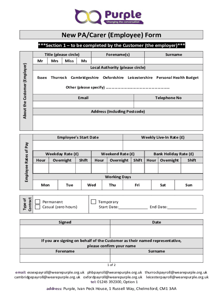 Form preview