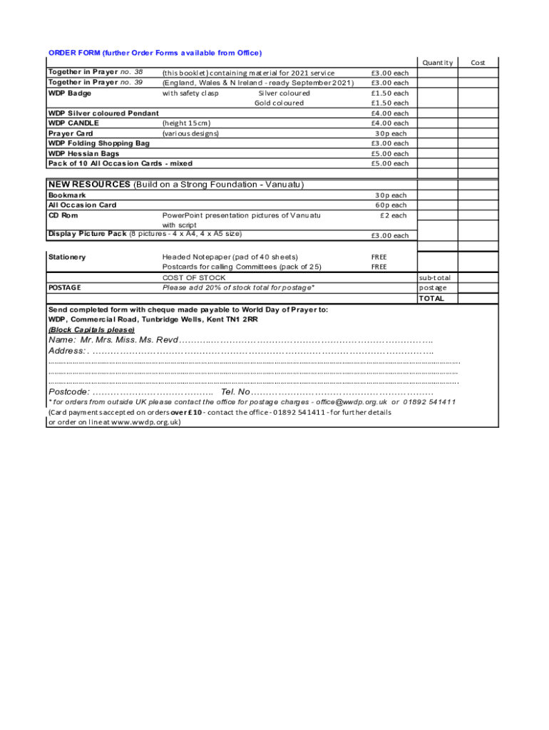 Form preview