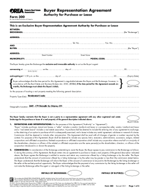 Buyer Representation Agreement - Fill Online, Printable ...