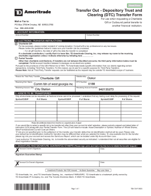 DTC Transfer Form