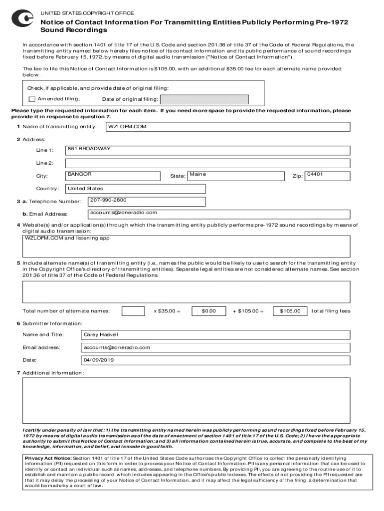 Form preview