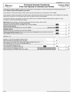 5009-S2 T1 General 2013 - Schedule AB(S2) - Alberta