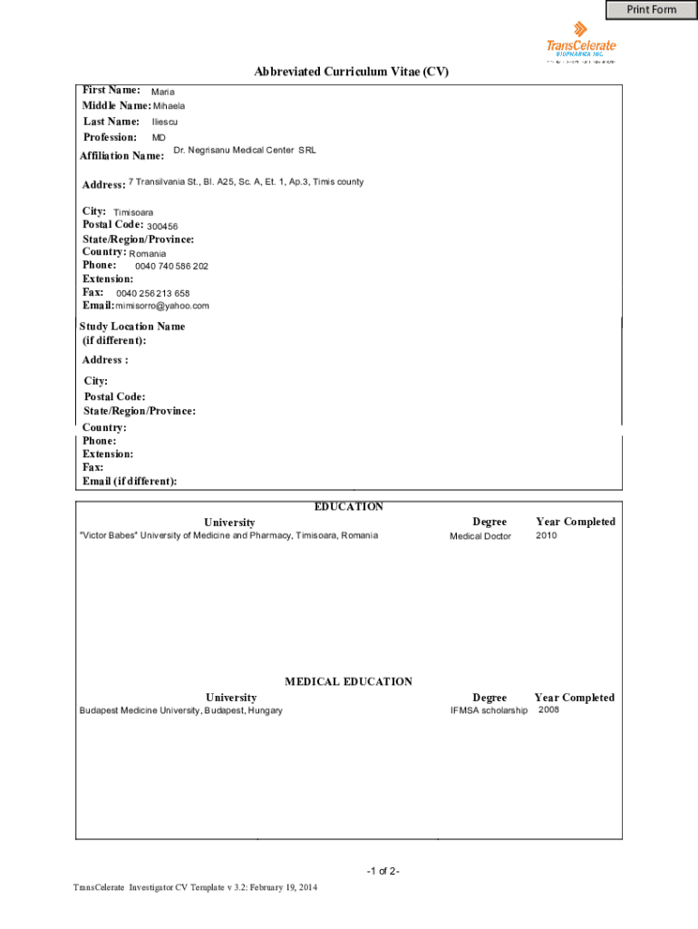 Form preview