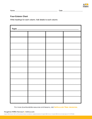 Blank Chart - Fill Out and Sign Printable PDF Template ...
