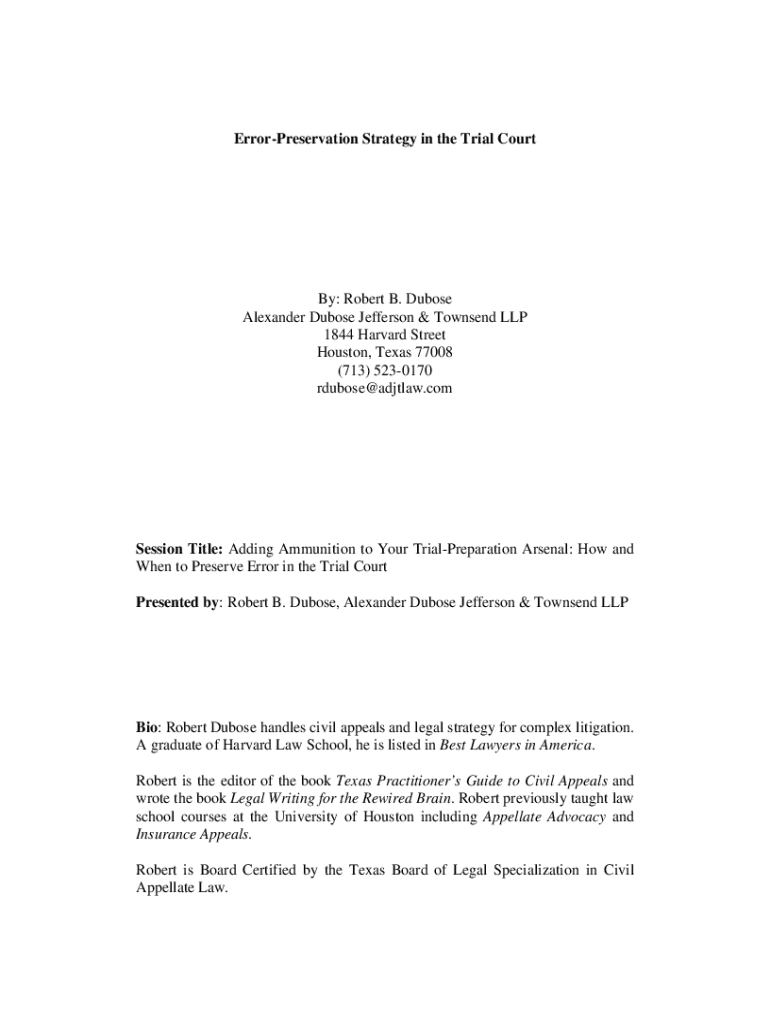 Form preview