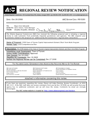 ARC REVIEW CODE: P810281