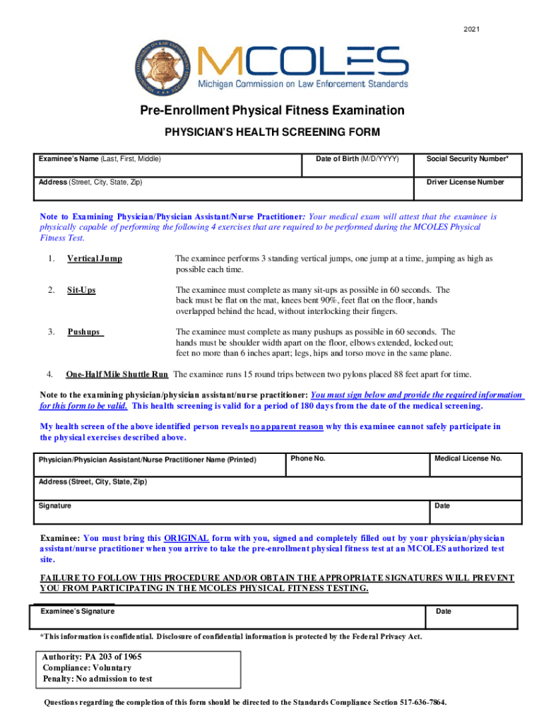 Fillable Online GVSU Police Academy Fax Email Print - pdfFiller