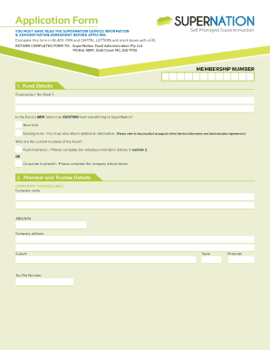 Fillable Online SNApplication Form Fax Email Print - pdfFiller