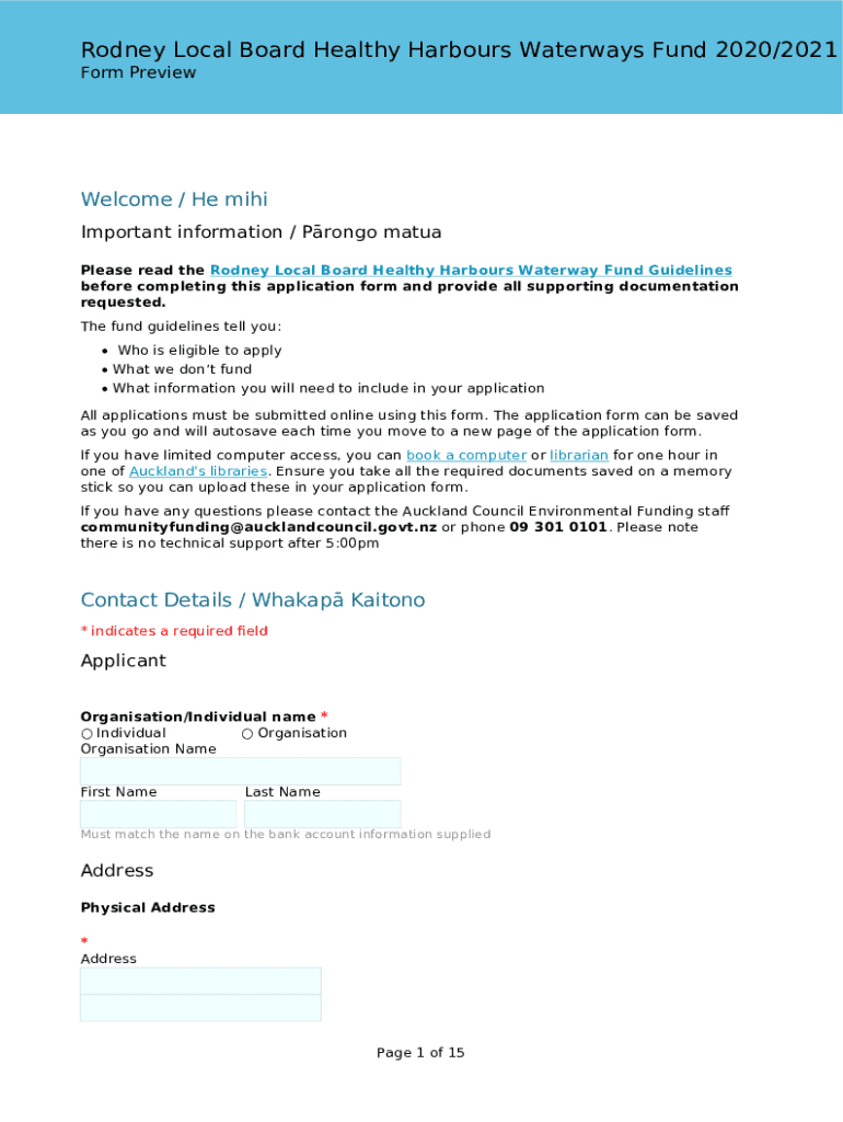 Form preview