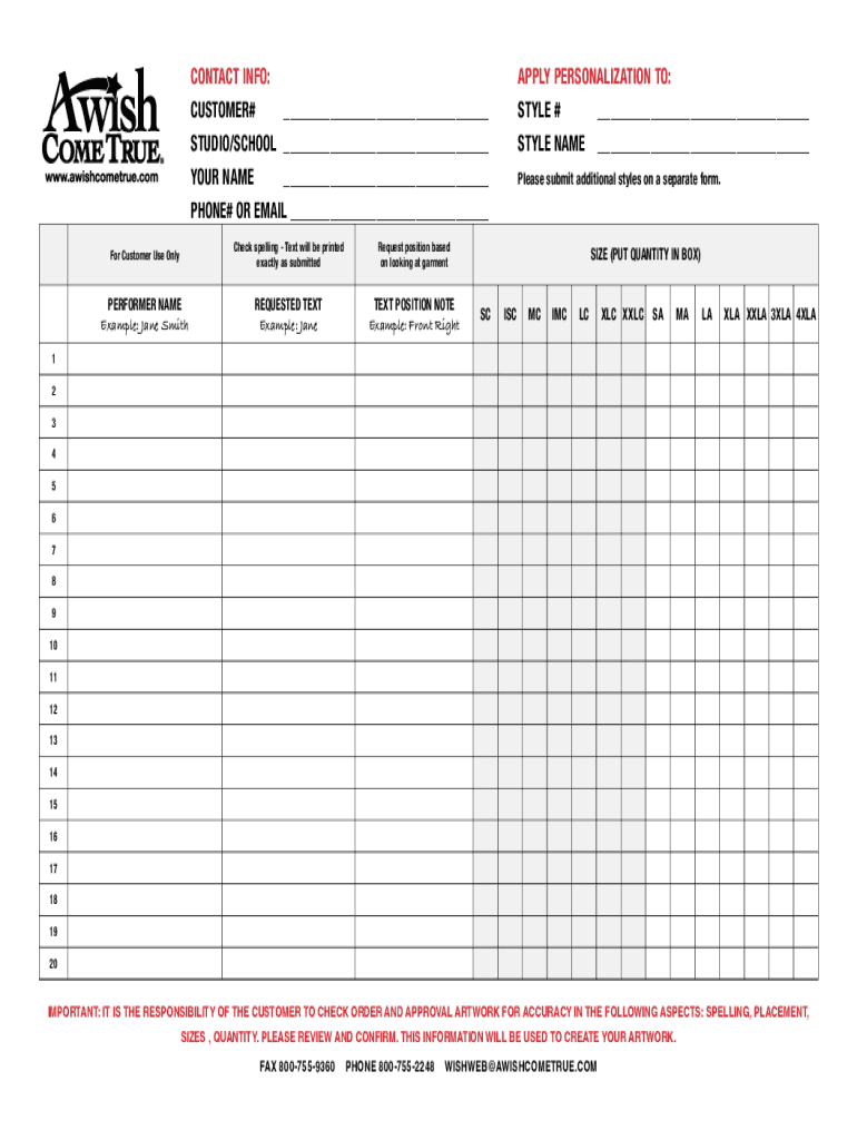 Form preview