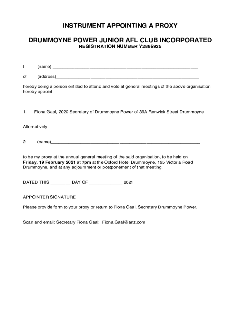 Fillable Online 2018-09-09 Proxy Voting Form.doc Fax Email Print ...