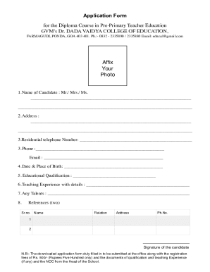 Form preview
