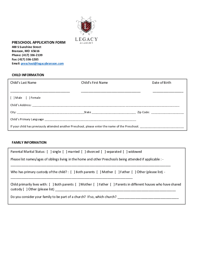 Form preview