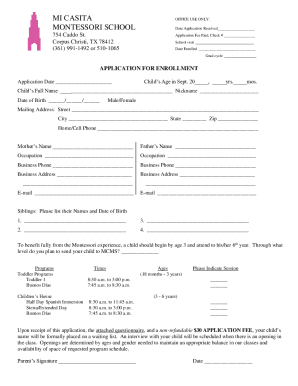 Form preview
