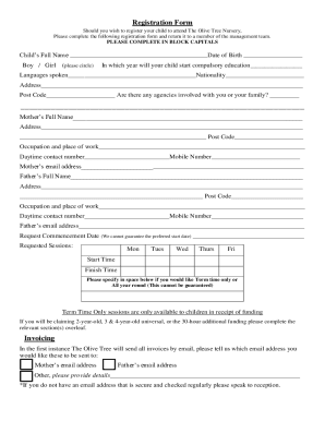Form preview