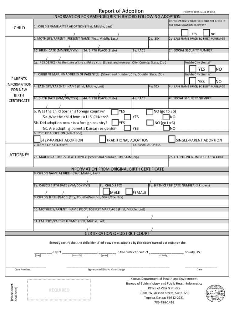 kansas vital report Preview on Page 1