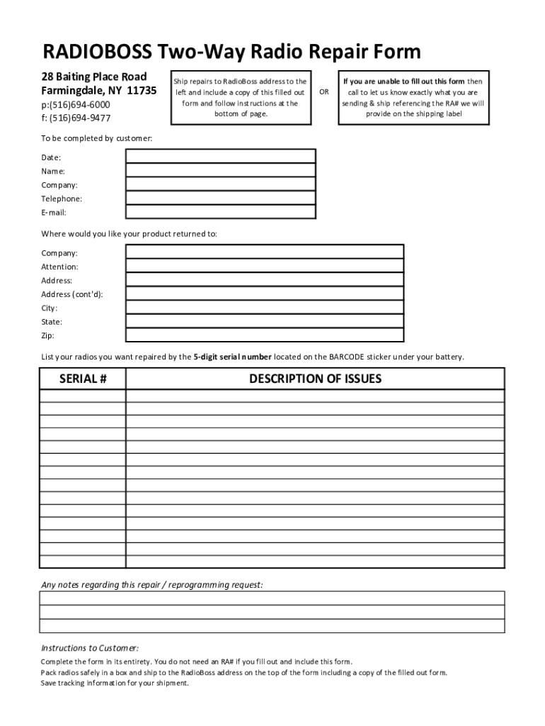 Form preview