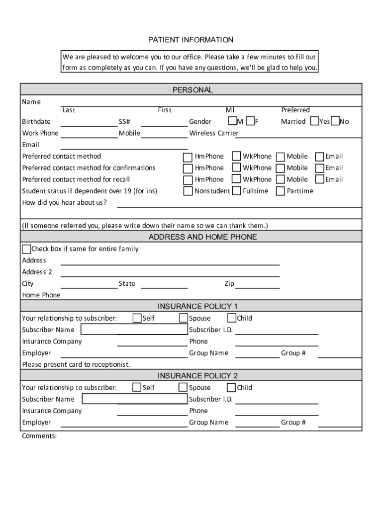 Form preview