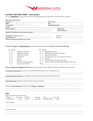 CONFIDENTIAL MEDICAL REGISTRATION FORM Please complete all ...