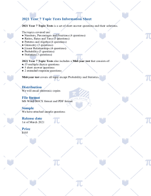 Fillable Online Year 7 Science WorksheetsTopic Revision &amp; Tests With ...