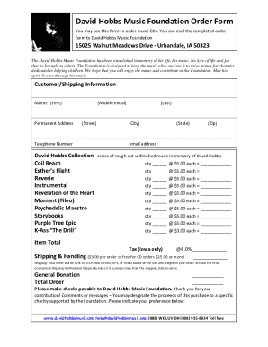 Form preview
