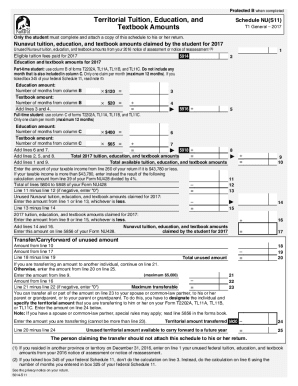 Nunavut Tuition Education Textbook Form 2017