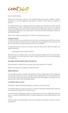 Uniform Residential Loan Application