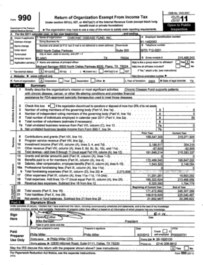 Form 990 Return of Organization Exempt From Income Tax