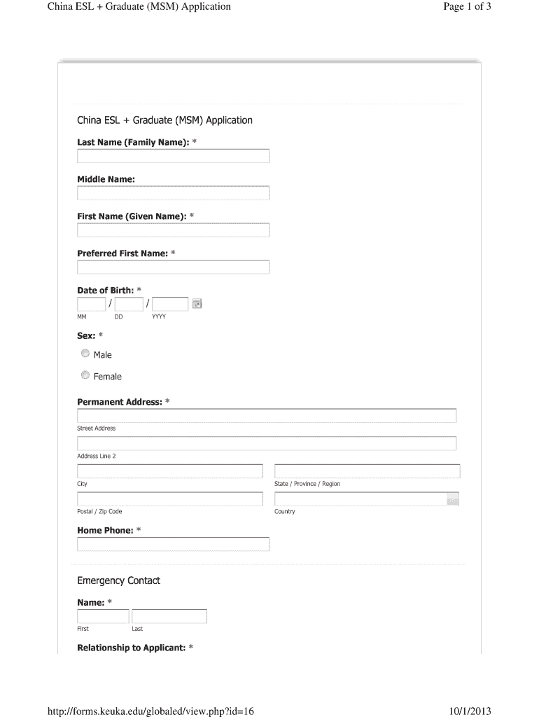 Form preview