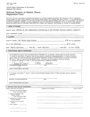 National Register of Historic Places Registration Form