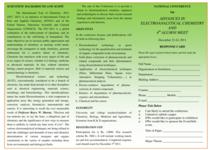 SCIENTIFIC BACKGROUND AND SCOPE - Jiwaji University Gwalior - jiwaji