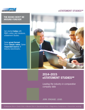 RMA eStatement Studies Subscription Order Form