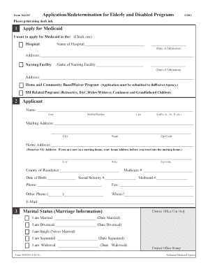 60 Printable Medicaid Application Forms and Templates ...