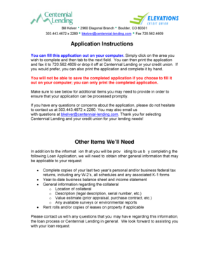 Uniform Residential Loan Application