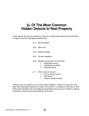 Real Estate Buyer Checklists