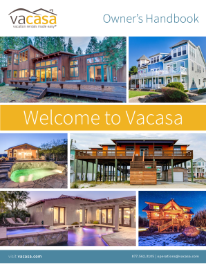 Fillable Online Welcome to Vacasa Fax Email Print - pdfFiller