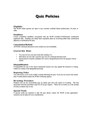 Form preview