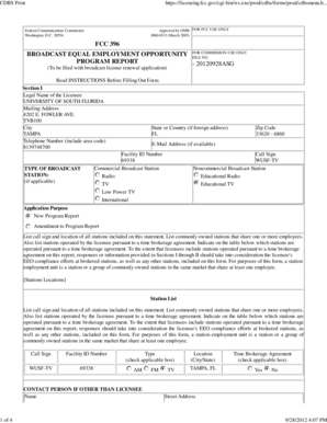 FCC Broadcast Equal Employment Opportunity Report